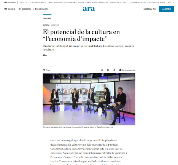 El potencial de la cultura en "l