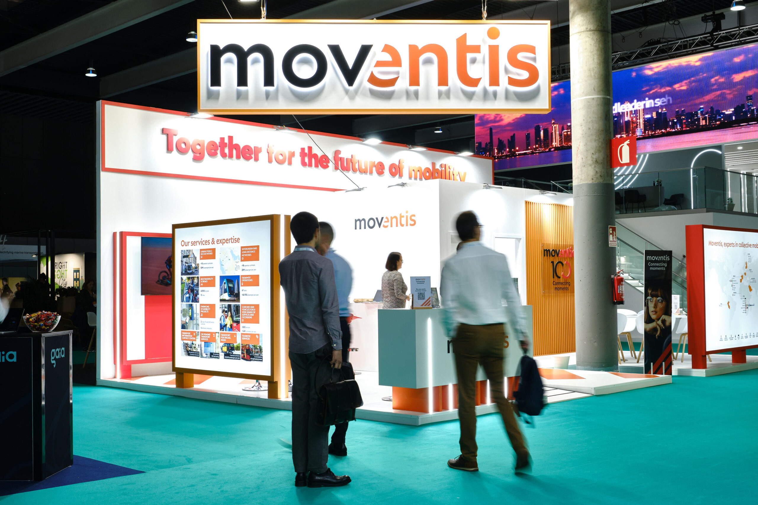 Moventis en la UITP Global Public Transport Summit Barcelona 2023